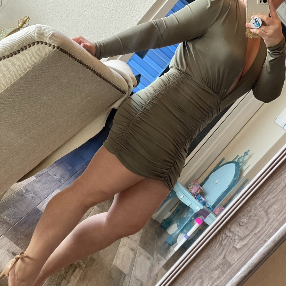 ALX Couture Boutique Scrunch Dress *NEW*